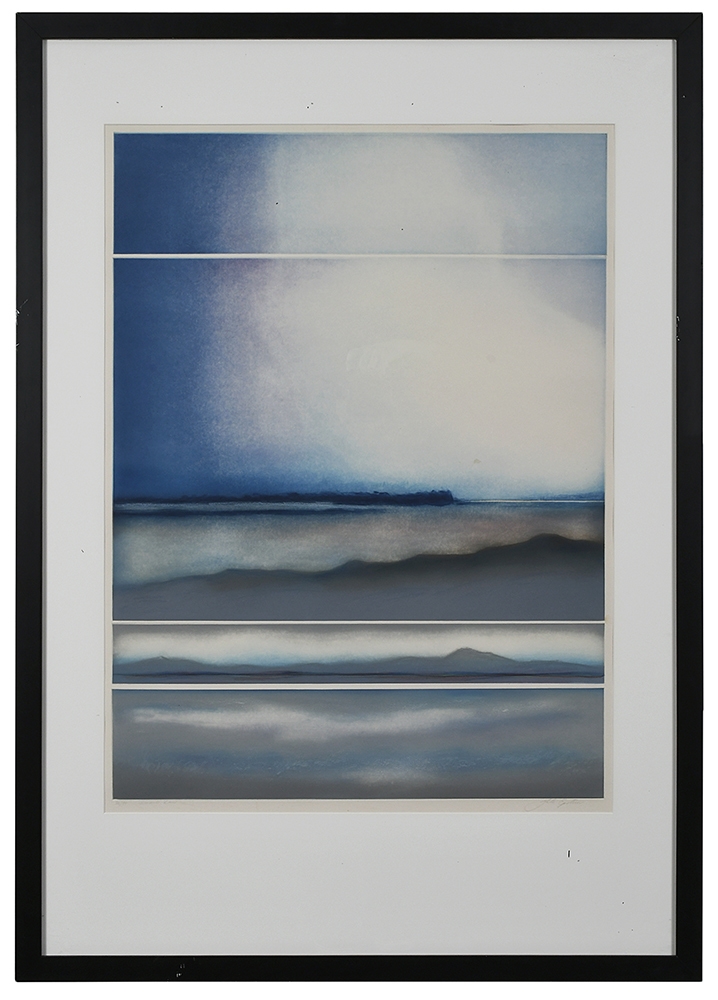 Artwork by Yale Epstein, Island Rain, Made of color etching and aquatint