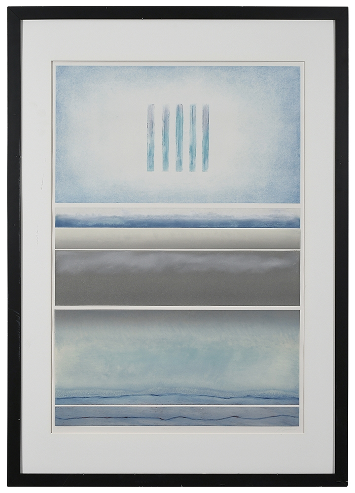 Artwork by Yale Epstein, Mystikon III, Made of color etching