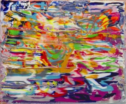 Hdiyl fluo afterimage map by Gossia Zielaskowska, 2018