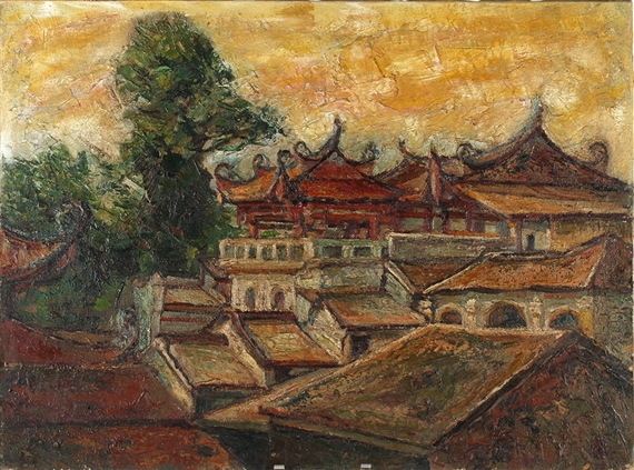 AYER ITAM TEMPLE by Tan Peng Hooi