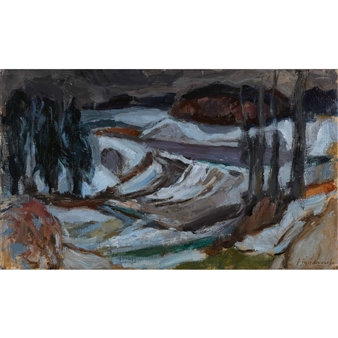 "Richesse d'hiver". - Paul Froidevaux