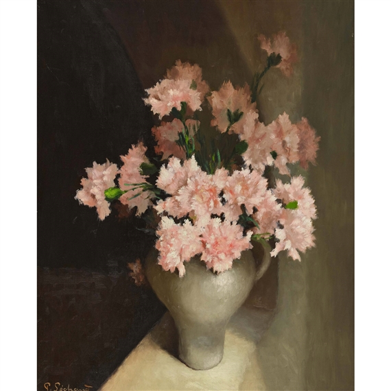 Nelkenbouquet. by Paul Sechaud