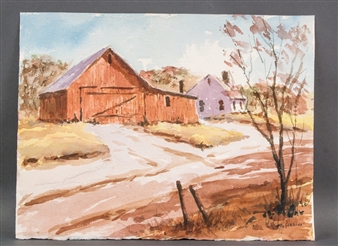 Landscape Scene - Edward Garbely