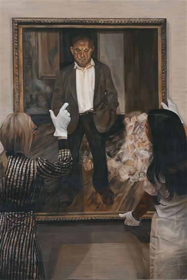 Painting Photograph, Photograph Painted by Annie Cabigting, 2008