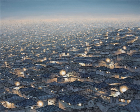 City-Disappearing Landscape 305 by Joung Young-Ju, 2018