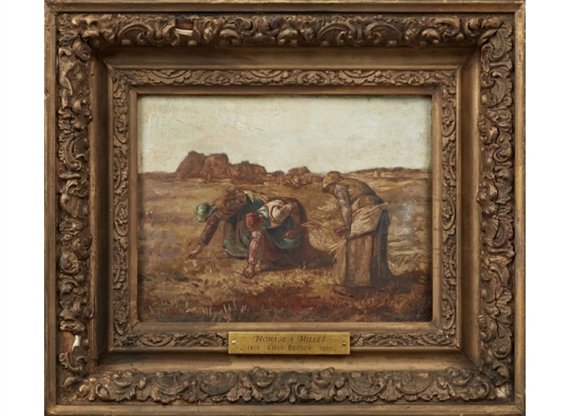 Charles Besson | Homage a Millet (19th Century) | MutualArt