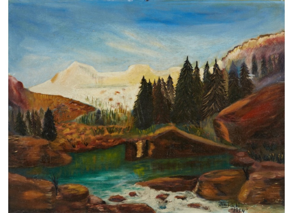Jim Richardson | Mountain Splendor (1954) | MutualArt