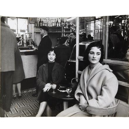 Cafe Rue de Rivoli by Robert Doisneau, circa  1950
