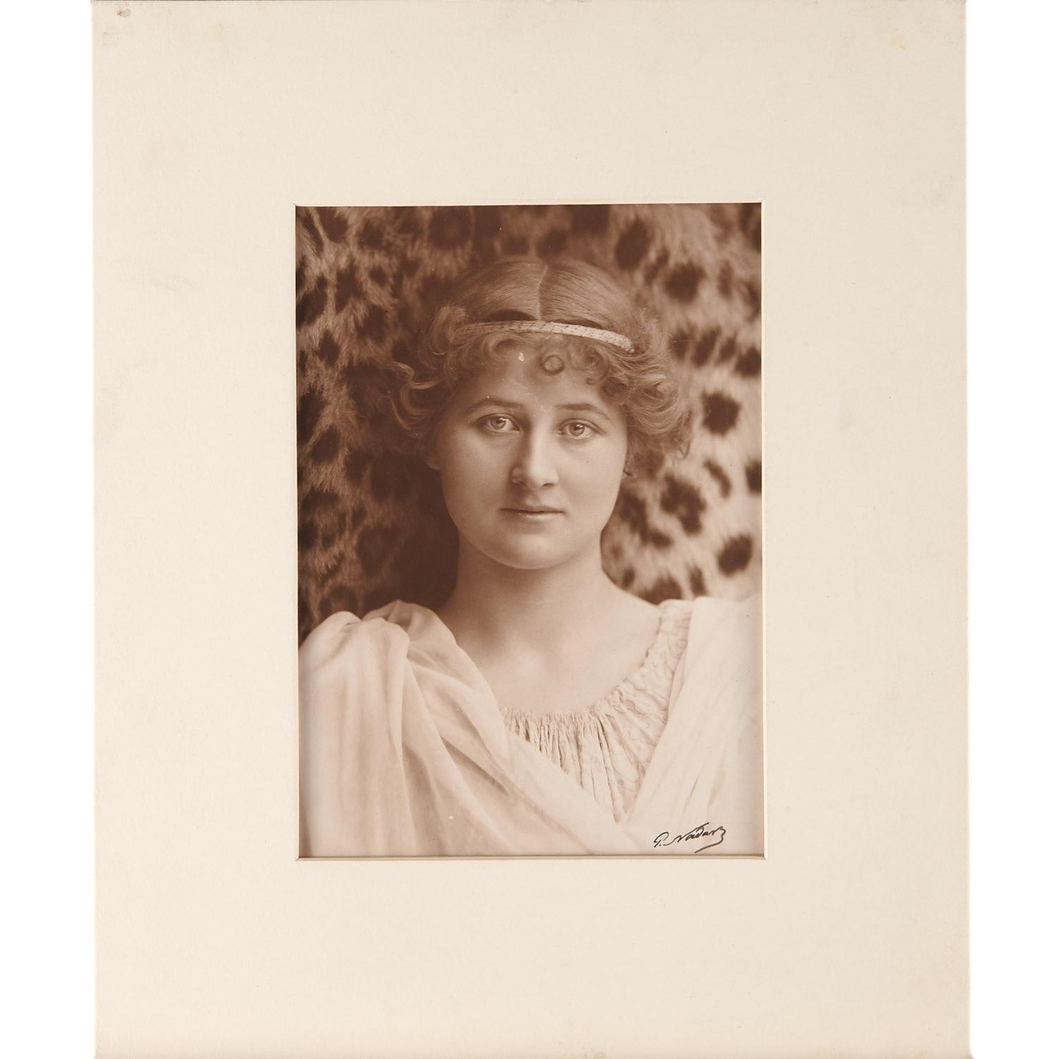 Mary Anderson by Paul Nadar, Circa 1890
