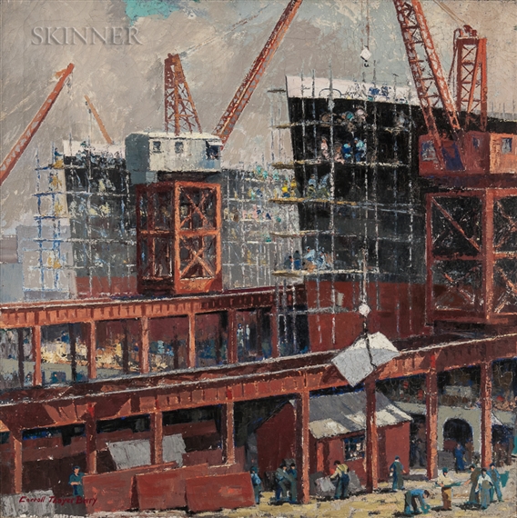 Bath Iron Works by Caroll Thayer Berry