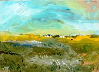 Summer landscape - Karlheinz Gross