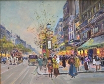 Les Grands Boulevards à Paris by Serge Agababian Sedrac