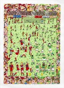 James Rizzi | The world will be watching (1998) | MutualArt