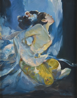 Burmese Dancer - U Lun Gywe