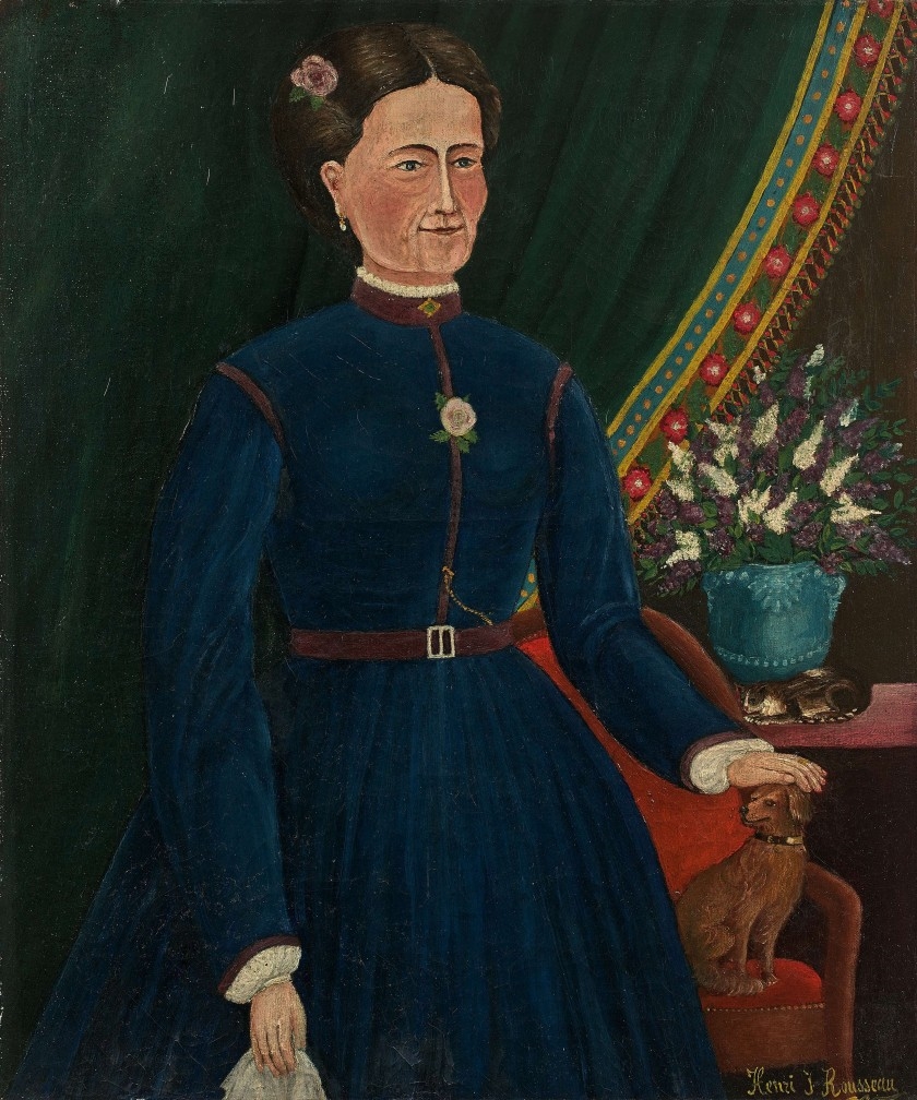 Henri Rousseau | Portrait de femme | MutualArt