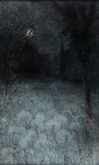 Sommernacht by Leonhard Meisser, 1964