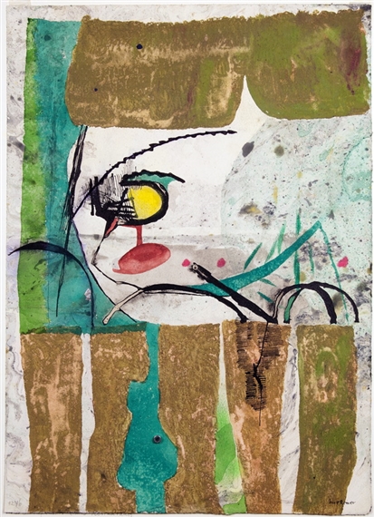 Im Schaufenster eines Restaurants by Imre Reiner, 1963