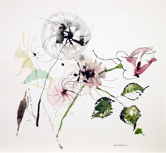 8 works, Garten im Herbst