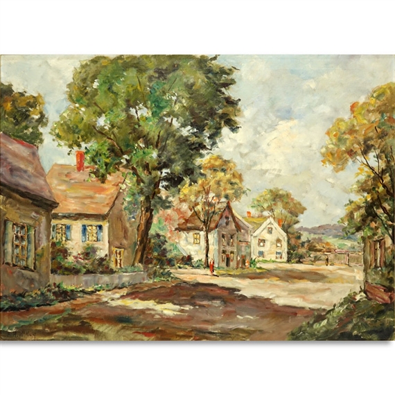 Village Road by Frances H. McKay