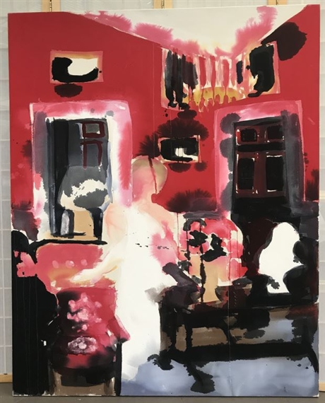 Nancy in the Red Room 2 by Liz Markus, 2008