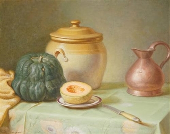 Still Life with Melon - Clive Wilbow