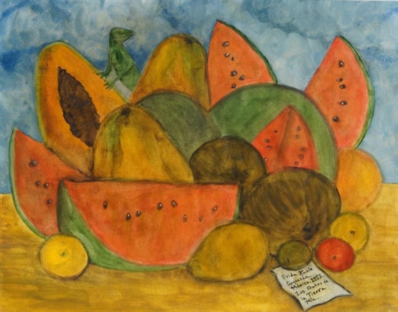 frida kahlo paintings fruit