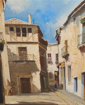Spanish street - E. Fuentas