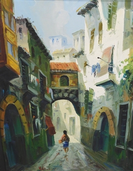 Spanish street - E. Fuentas