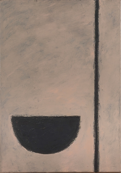 Untitled (Triptych with two Forms) by Elisabeth Mehrl, 1992