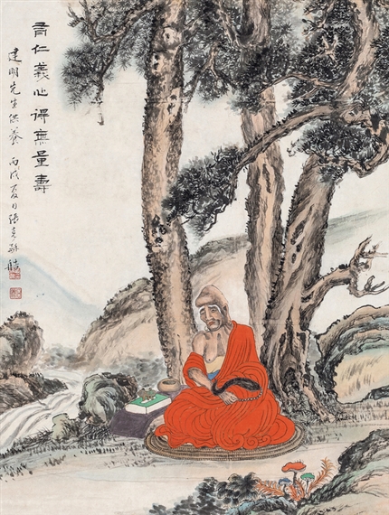 AMITAYUS BUDDHA by Zhang Shiyuan