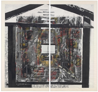 Untitled (diptych) - Yuan Shun