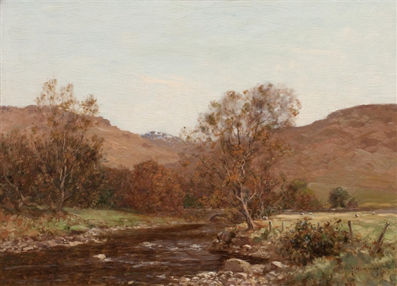 Autumn Landscape by Thomas Hope Mckay