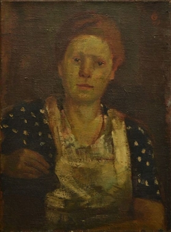 GIRL IN SPOTTED BLOUSE - Õsz Dénes