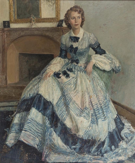 RITRATTO DI DONNA IN INTERNO by Paolo Ghiglia