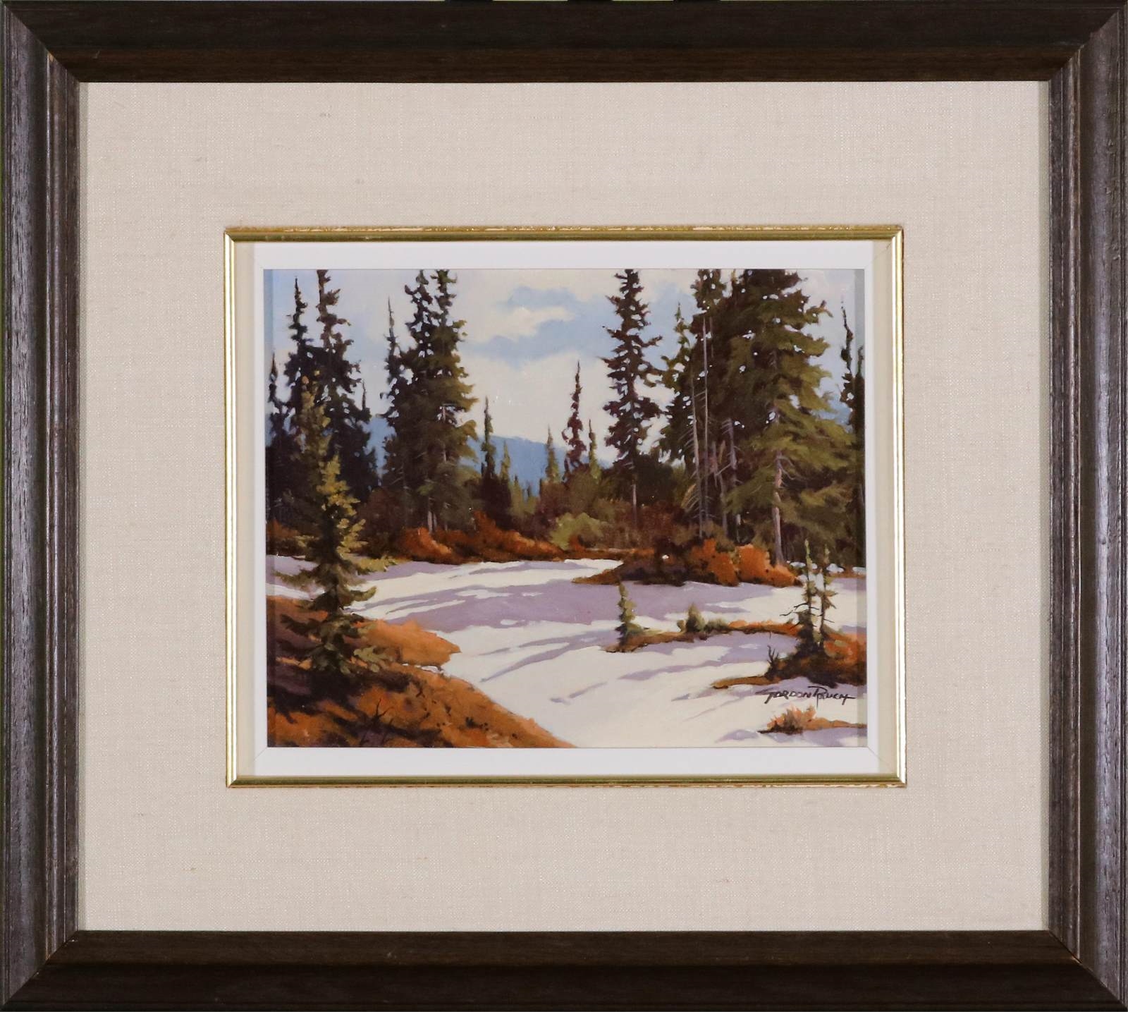Gordon Rauch | SNOW SHADOWS | MutualArt