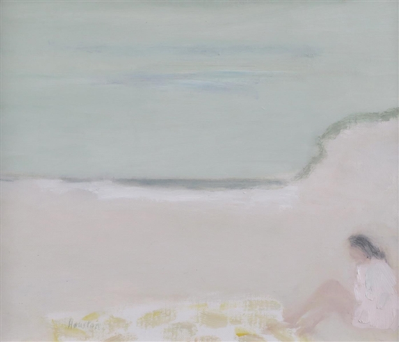 Bather, Morning by John Houston, 1982