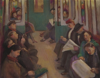 Piccadilly tube - Francis Helps