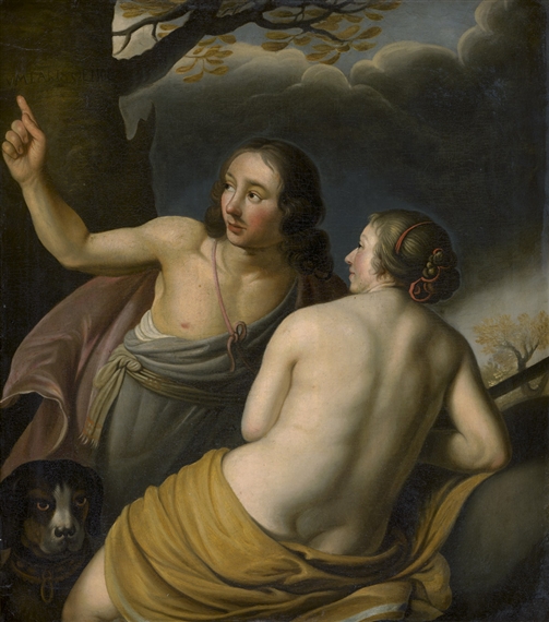 Paris und Oenone by Jan van Bijlert