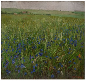 Kornblumen - Heinrich Basedow the Younger