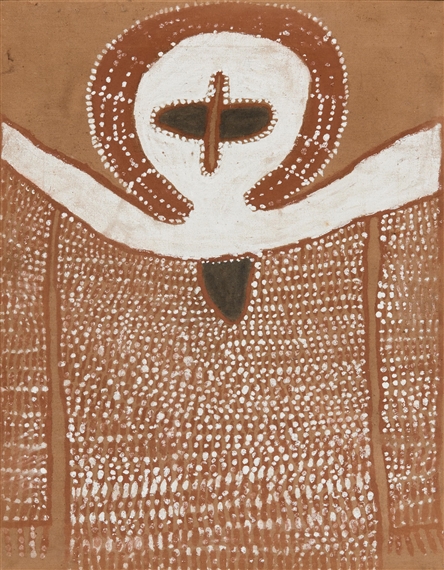 (Wanjina) by Alec Mingelmanganu, circa 1980