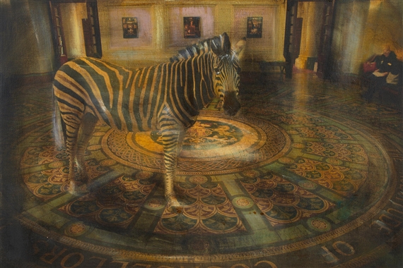 Study for 'Victorian Vestibule' by Rodney Pople, 2011