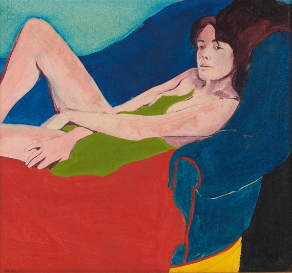 Girl on Chair by Michael Allen Shaw, 1966