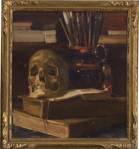 Im Maleratelier - Luis Garcia