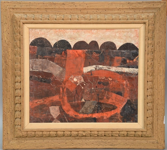 On This Side of the Black Mountains by Gustavo Foppiani, 1958