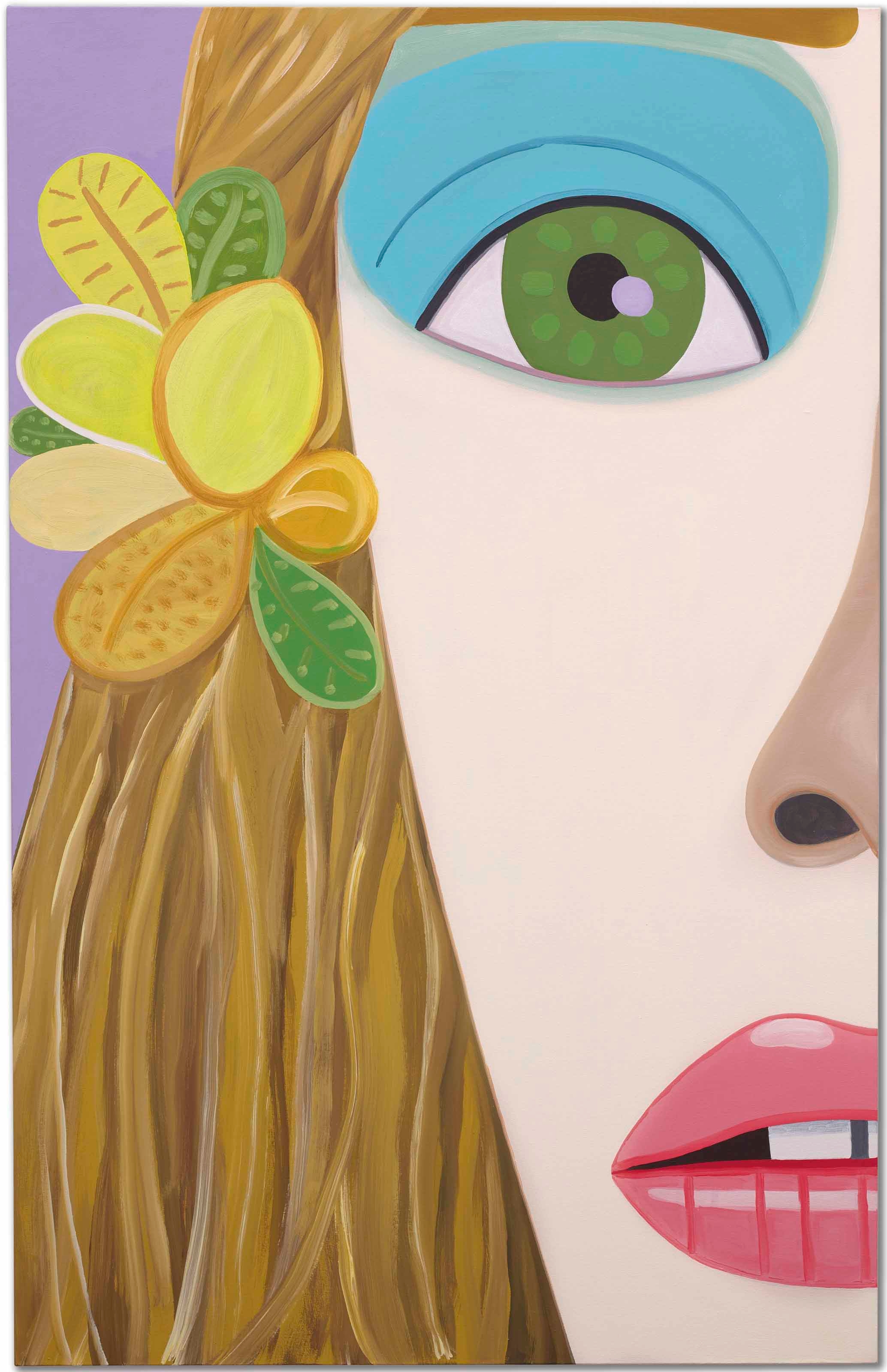 Artwork by Brian Calvin, New Bloom, Made of acrylic on canvas