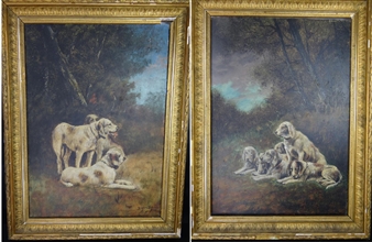 2 WORKS,DOGS - Dapris Depeury