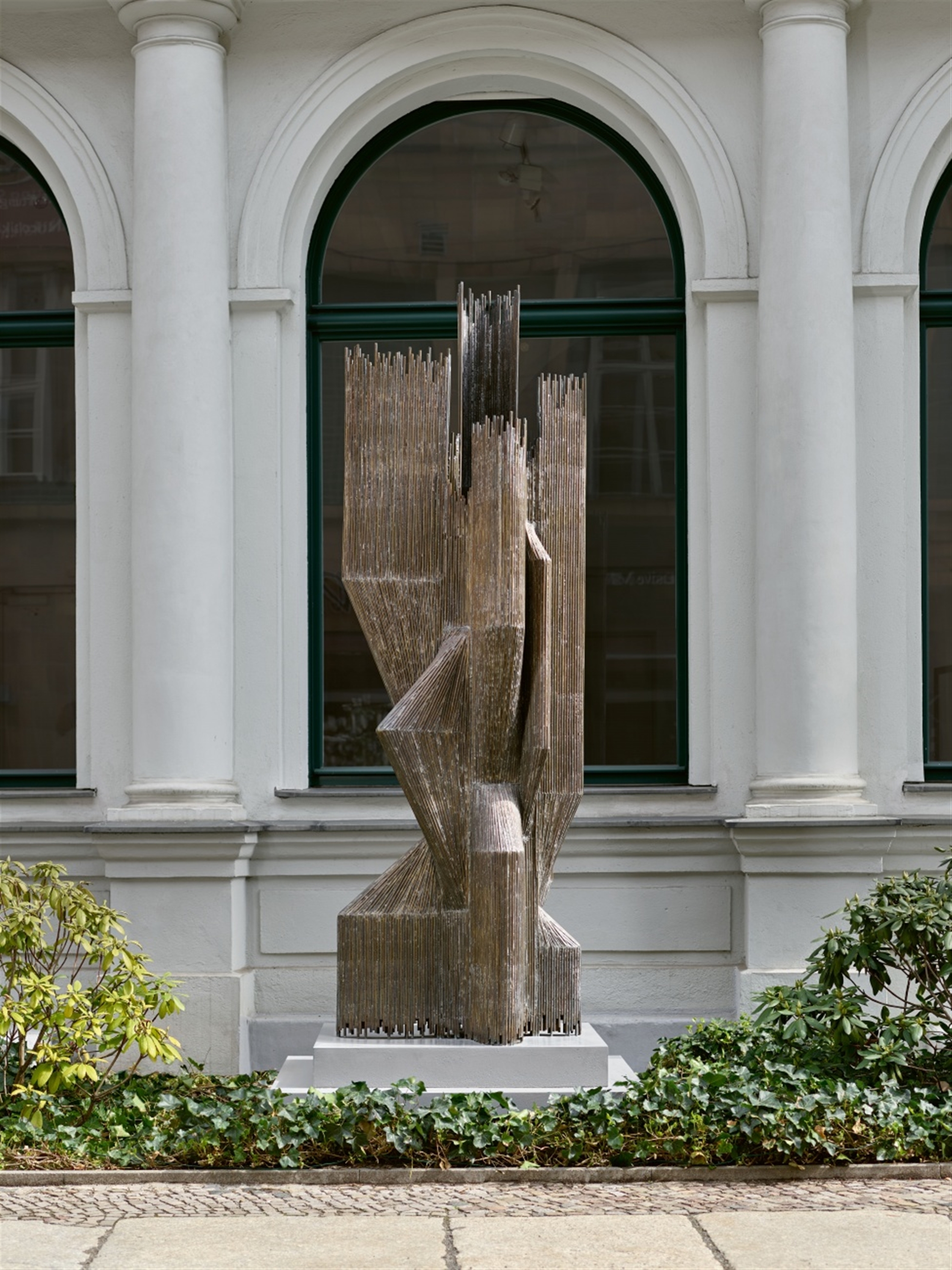 Artwork by Brigitte & Martin Matschinsky-Denninghoff, Martin Matschinsky-Denninghoff, Brigitte Matschinsky-Denninghoff, Afrika IV, Made of Brass and tin