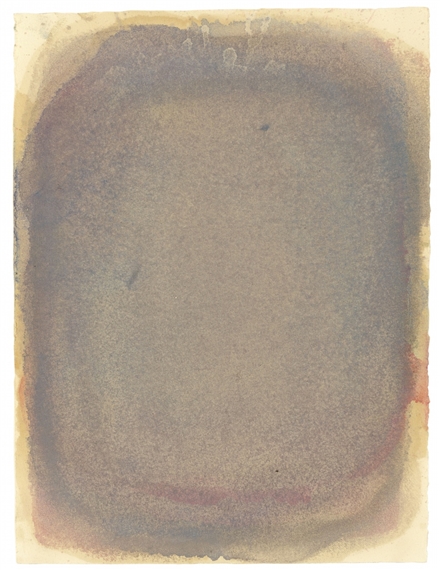 Untitled (Schwammgouache) by Gotthard Graubner, 1964