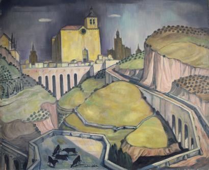 Vue de Tolède by André Maire