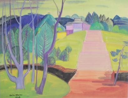 Les marches du temple by André Maire, 1949